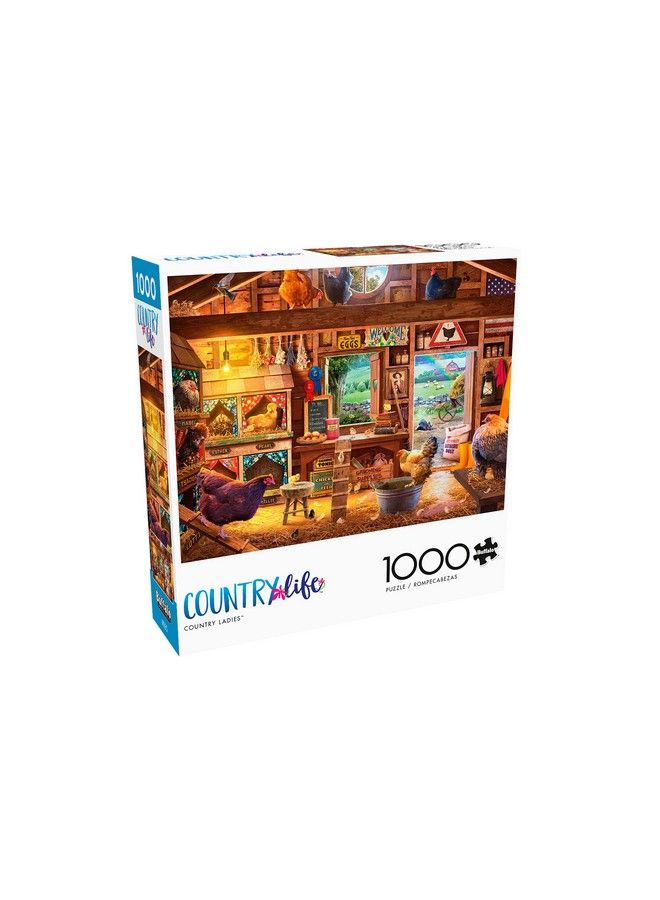 Buffalo Games Country Ladies 1000 Piece Jigsaw Puzzle - Image 4