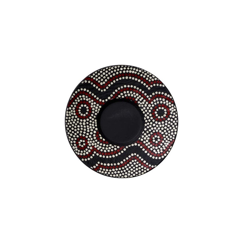 Villeroy & Boch Villeroy  Boch Manufacture Rock Desert Art Espresso Cup Saucer 475 in Premium Porcelain BlackColored 
