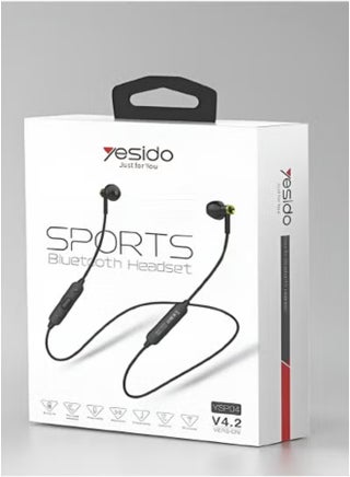 Sports Bluetooth Wireless Earphones with Active Noise Reduction – True Wireless Stereo (TWS) Earbuds for Running, Gym & Fitness – Secure Fit, Sweatproof, Lightweight Design – Long Battery Life with Portable Charging Case – HD Sound, Touch Control, Hands-Free Calling – Black - pzsku/Z60D7D746E971961DDC8BZ/45/1749712572/fd234ccf-14c5-4e2c-99ae-8cb49eca78a5