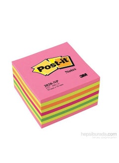 Post It 3M ® Cube Note, Rainbow Pink Shades, 450 sheets, 76x76mm 