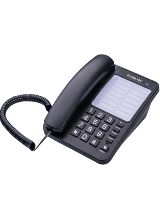 EL-Adl.Tec EL-Adl Tec Corded Landline Telephone 209 - Black - Image 1
