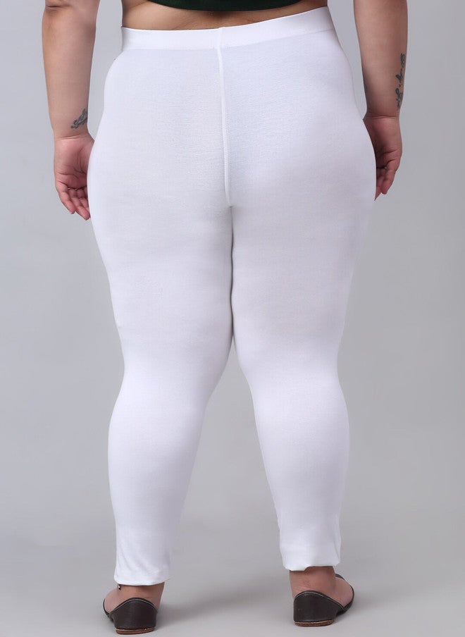 Trend Level Women Plus Size Super Regular Fit Easy Wash Casual Trousers - Image 3
