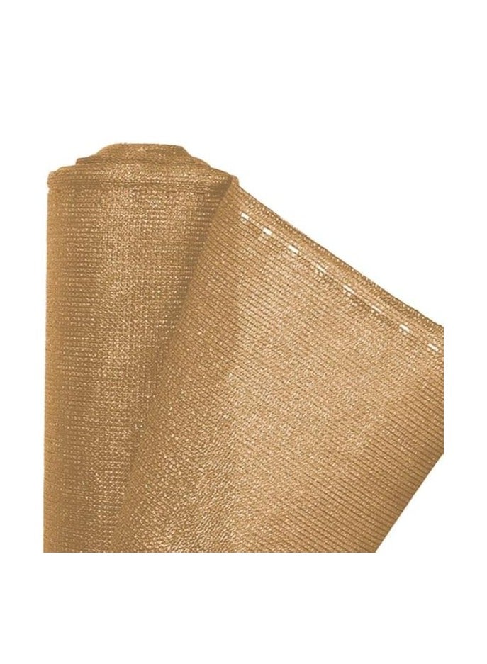 Generic NOVAFLEX-Shade Cloth Net Greenhouse Garden Shade Cover Plant Shades From Sun/ /Garden, Patio, Porch (Color : Biege) 150GSM /MADE IN INDIA (1.5m x 2m) Height * Length 