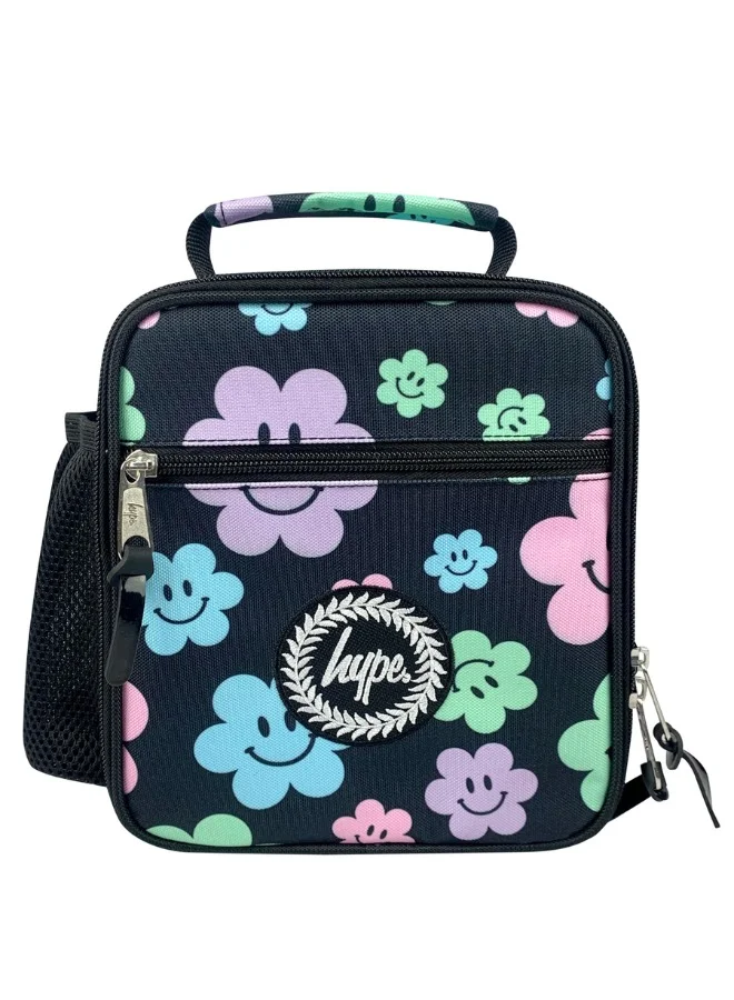 چاست هايب Insulated Lunch Bag - Black Happy Flowers