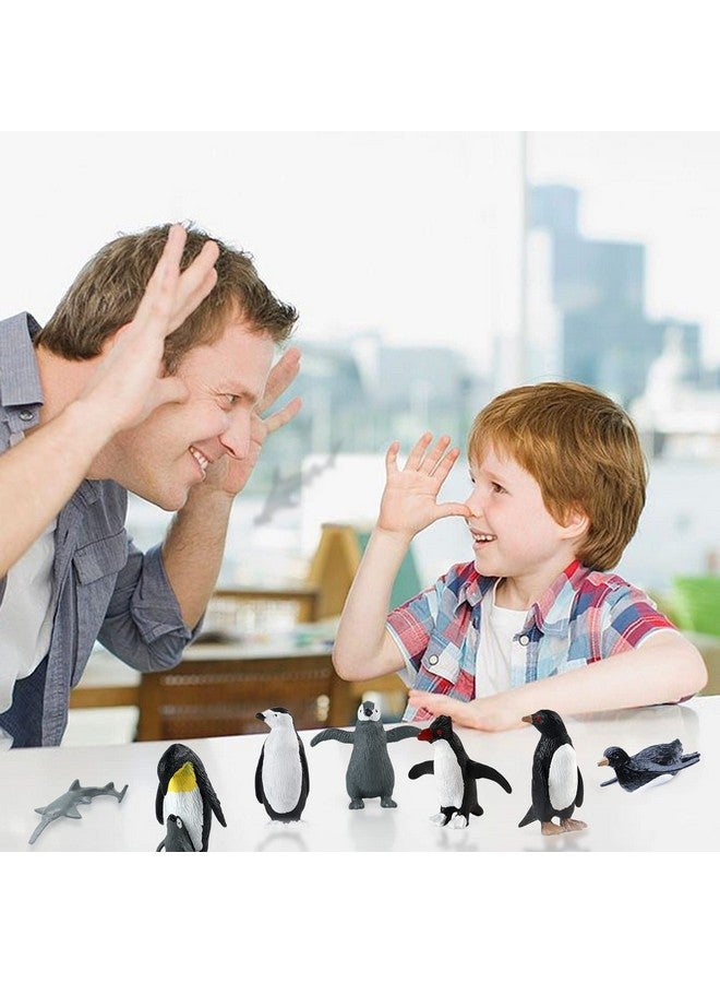 Sienon 26Pack Polar Animal Figures,Mini Plastic Arctic Antarctic Sea Animal Figurines Penguin Polar Bear Walrus Snowy Owl Wolf For Kids Toddlers Birthday Cake Topper Gift Easter Egg Filler - Image 5