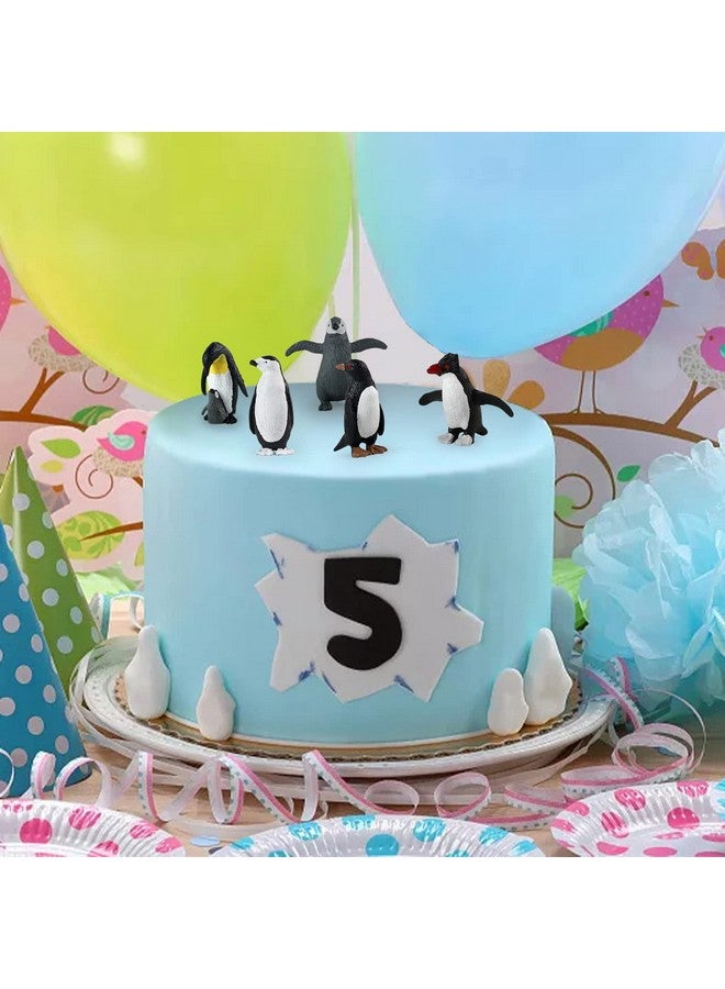 Sienon 26Pack Polar Animal Figures,Mini Plastic Arctic Antarctic Sea Animal Figurines Penguin Polar Bear Walrus Snowy Owl Wolf For Kids Toddlers Birthday Cake Topper Gift Easter Egg Filler - Image 4