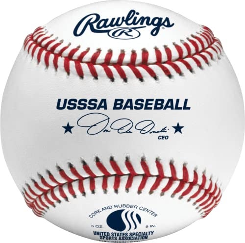 Rawlings USSSA Baseballs Competition Grade ROLB1USSSA Youth14U 12 Count - Image 1