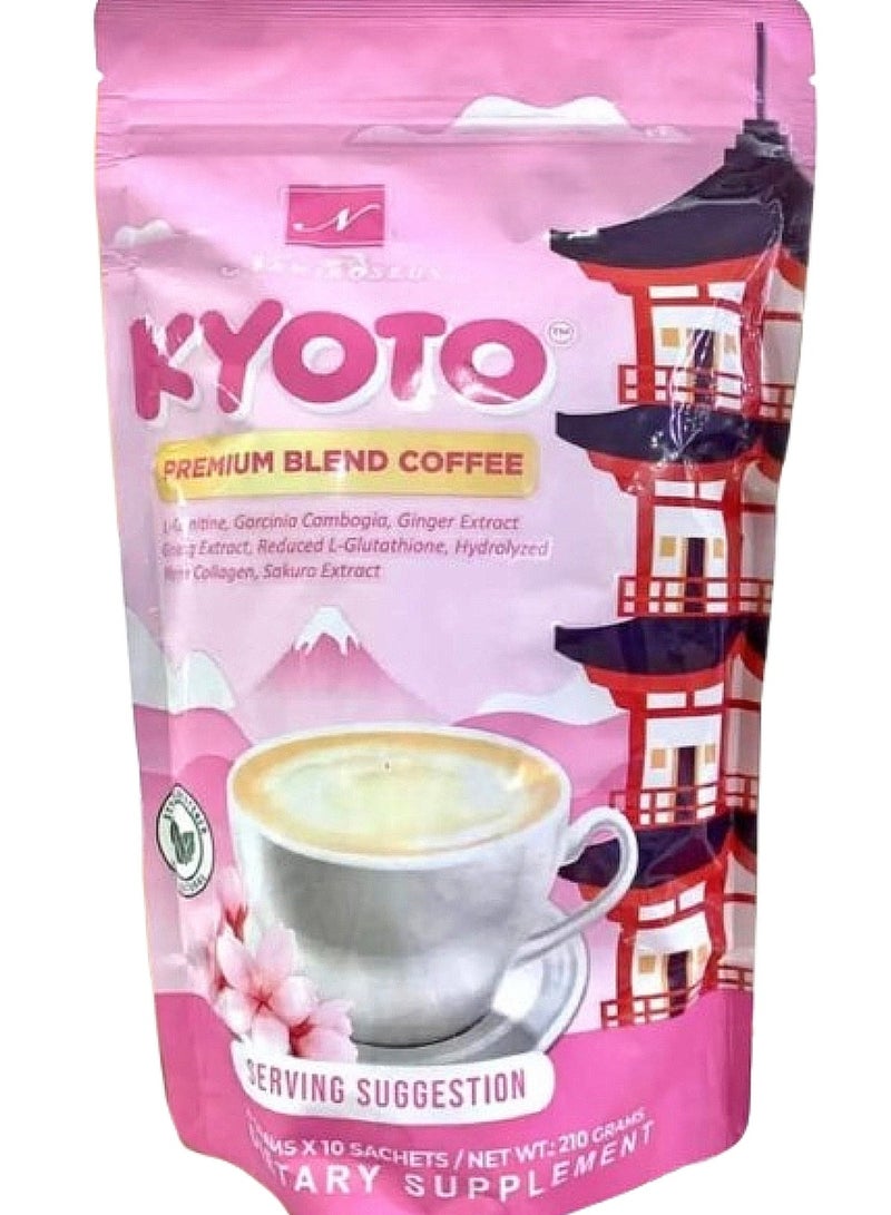 NAMIROSEUS Kyoto Premium Blend Coffee 10 Bags * 210g - Image 1