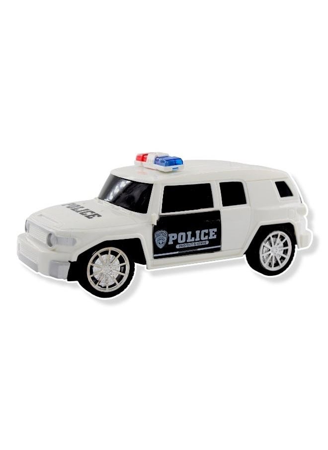 Rally Portable Lightweight Authentic Detailing Rich Design Remote Control Police Car  - Image 5