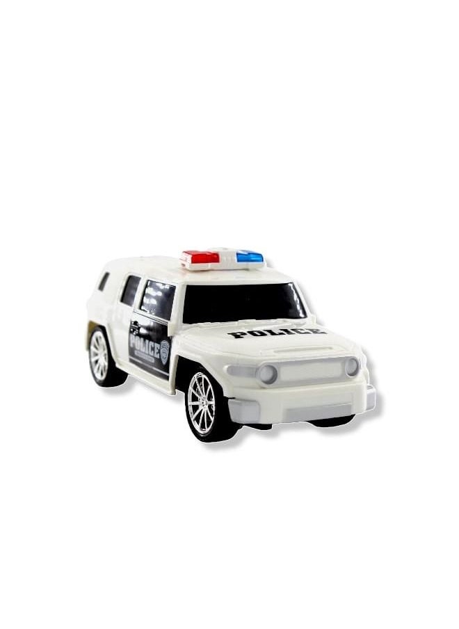 Rally Portable Lightweight Authentic Detailing Rich Design Remote Control Police Car  - Image 4