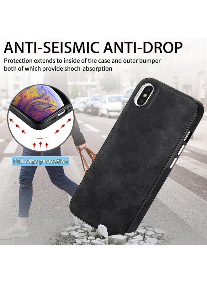 اس-توب جراب لهاتف iPhone X / XS جراب هاتف مقاوم للصدمات مصنوع من مادة TPU المطلية بالكهرباء - Image 2