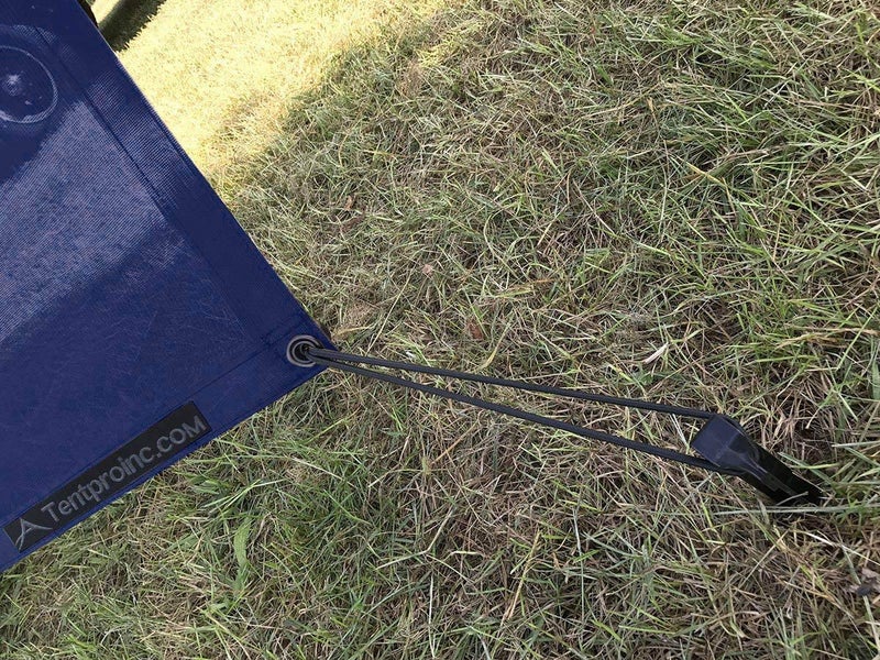 Tentproinc RV Awning Side Sun Shade Screen 9'X7' Mesh Sunshade for Motorhome Camping Trailer Awning Sunscreen Screenshade Block UV Glare Sunblocker - 3 Year Warranty (Navy Blue) - Image 2