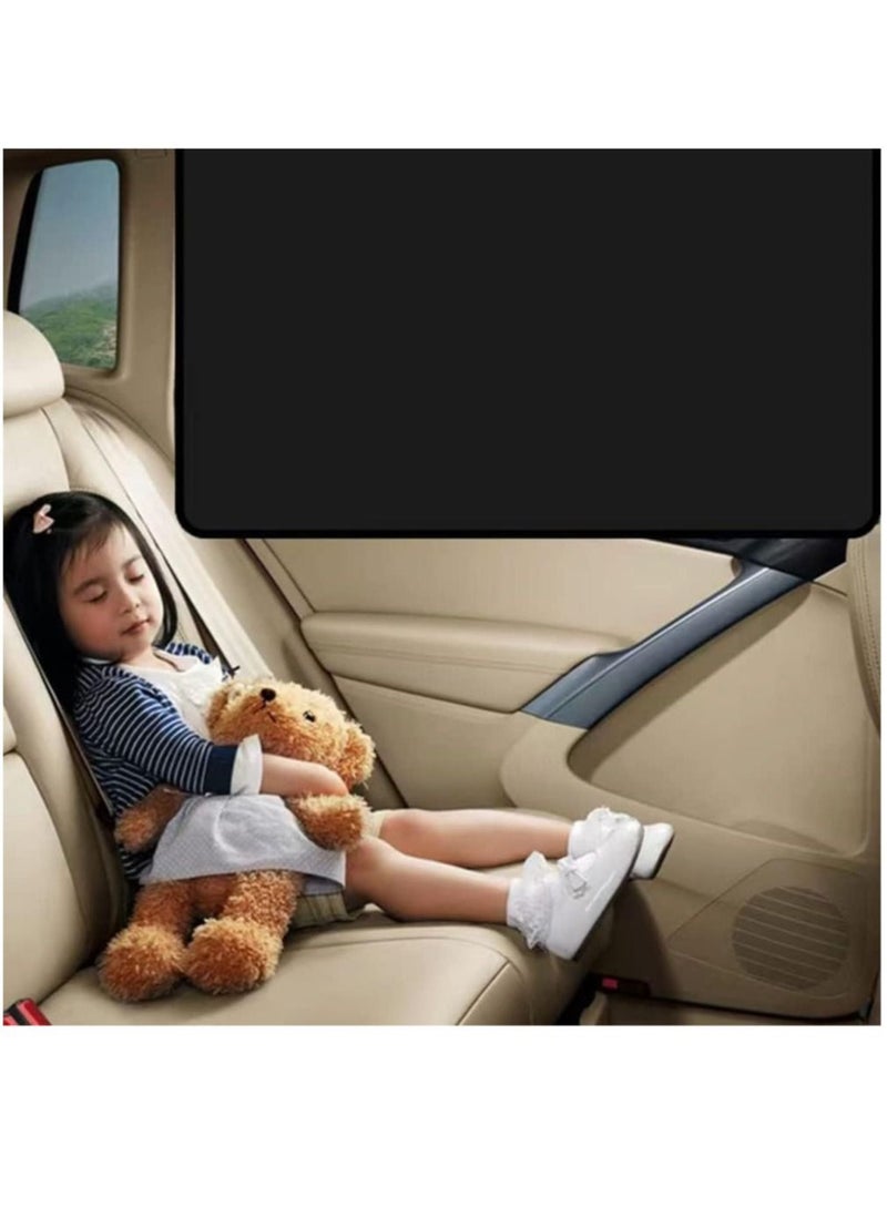 عربست مظلات شمسية للنافذة الجانبية للسيارة ، ستائر خصوصية مظلات للنوافذ ، ضوء مانع بنسبة 100٪ للرضاعة الطبيعية ، أخذ قيلولة ، تغيير الملابس ، التخييم (الأمامي والخلفي 4 قطع) - Image 3