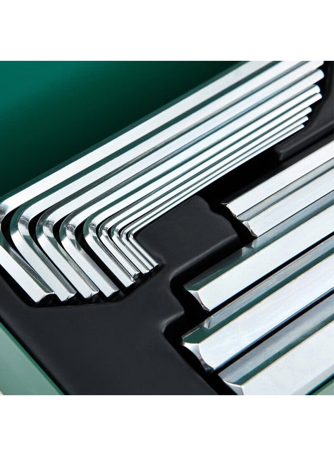 Sata 14-piece Extended Hex Key Set, 1.5-17mm, 09143 - Image 1