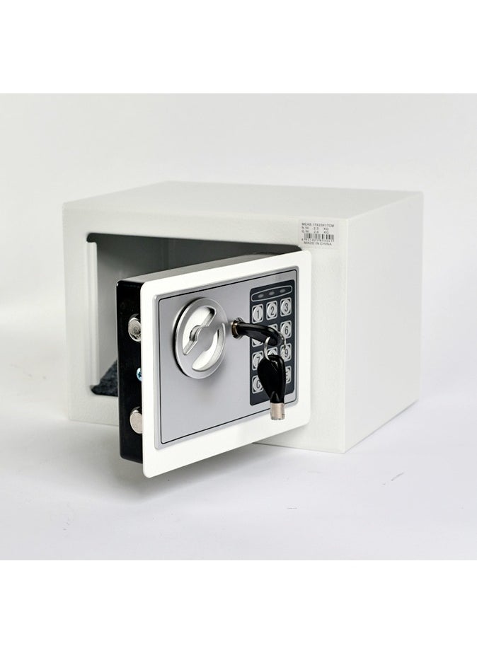 Generic Luxury Fire-Resistant Digital Security Safe With Electronic Number Pad And Lock And Physical  Key 17*23*17  CM  - Image 2