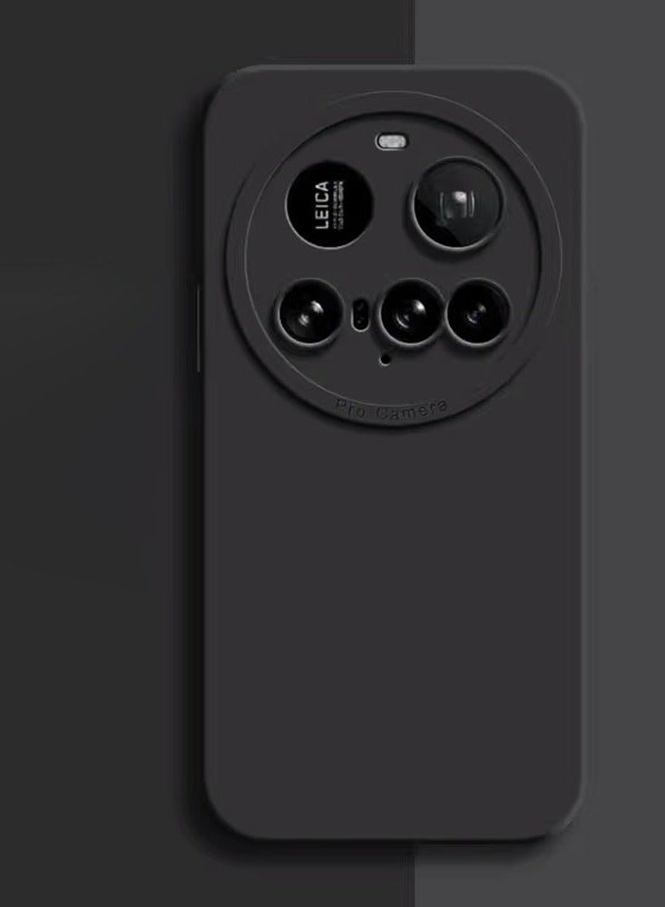 general Case Compatible with Xiaomi 15 Ultra 5G, Liquid Silicone Gel Rubber Bumper Case with Soft Microfiber Lining Cushion Slim Shockproof Anti-drop Cover for Mi 15 Ultra