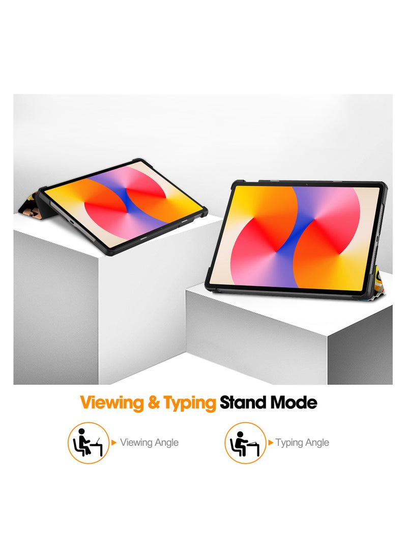 Fankalo حافظة تابلت لهاتف Huawei MatePad SE 11 مقاس 11 بوصة، غطاء صلب من الجلد الصناعي فائق النحافة - Image 5