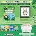 Zubebe 4 Sets Memory Matching Game for Kids Memory Match Fun Matching Game Educational Toys for Family Night Party Favors Classroom Prizes Style 2 - Image 4