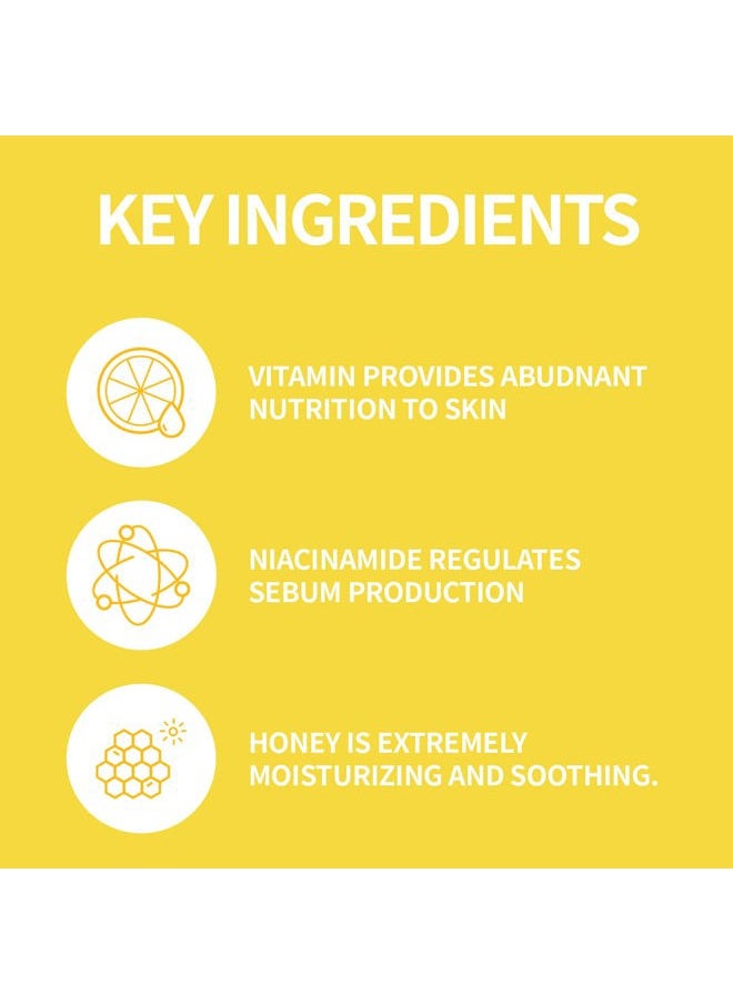 coxir VITA C CREAM/Niacinamide face cream with vitamins/Hydrates and moisturizes/Korean Skin care/Vitamin C, A, E, B3. Vitamin Moisturizing cream [50ml/1.69 fl.oz]  - Image 3
