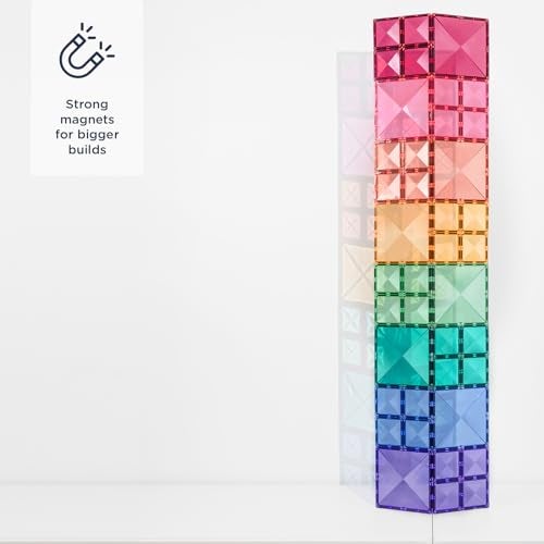 CONNETIX Pastel Square Pack, 40 Pieces - Image 2