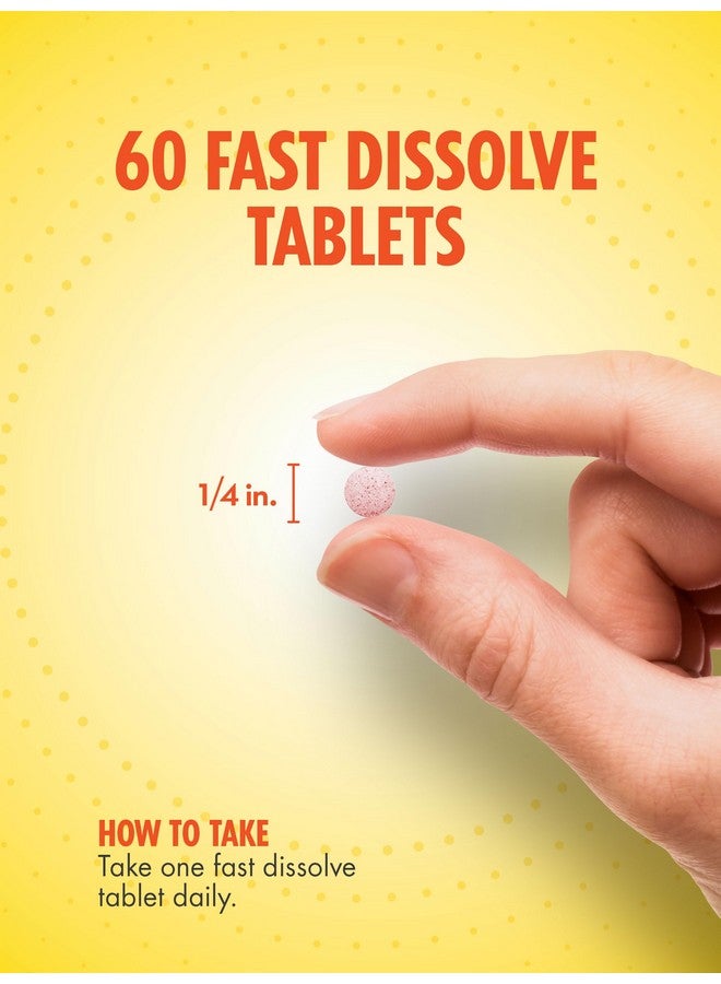 Sundance سندانس فيتامين ب12 1000 ميكروغرام | أقراص تذوب بسرعة | كمثيلكوبالامين | مكمل نباتي، خالي من الكائنات المعدلة وراثيًا وخالي من الغلوتين - Image 3