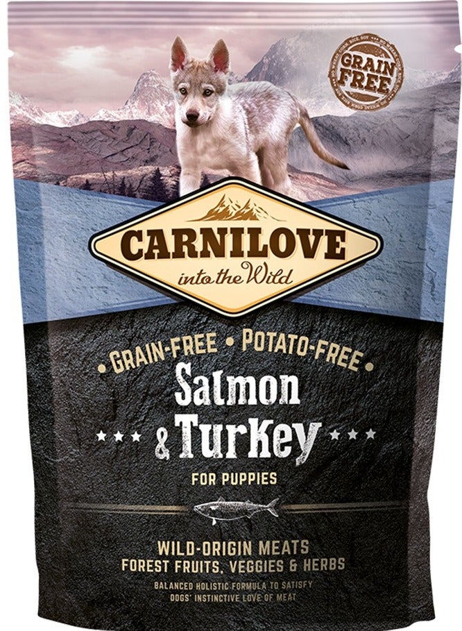 Carnilove Salmon & Turkey for Puppies 1.5kg
