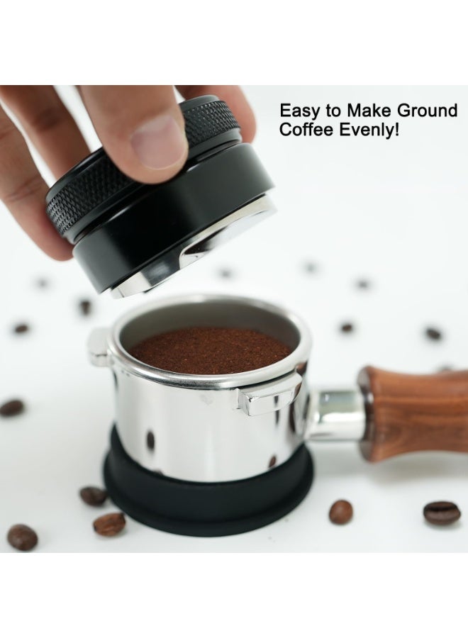 سيوو موزع قهوة 51 مم، أداة توزيع الإسبريسو متوافقة مع آلات الإسبريسو CASABREWS CM5418 و 3700Essential و Wirsh، موزع إسبريسو احترافي يناسب فلتر 51 مم، أسود - Image 5