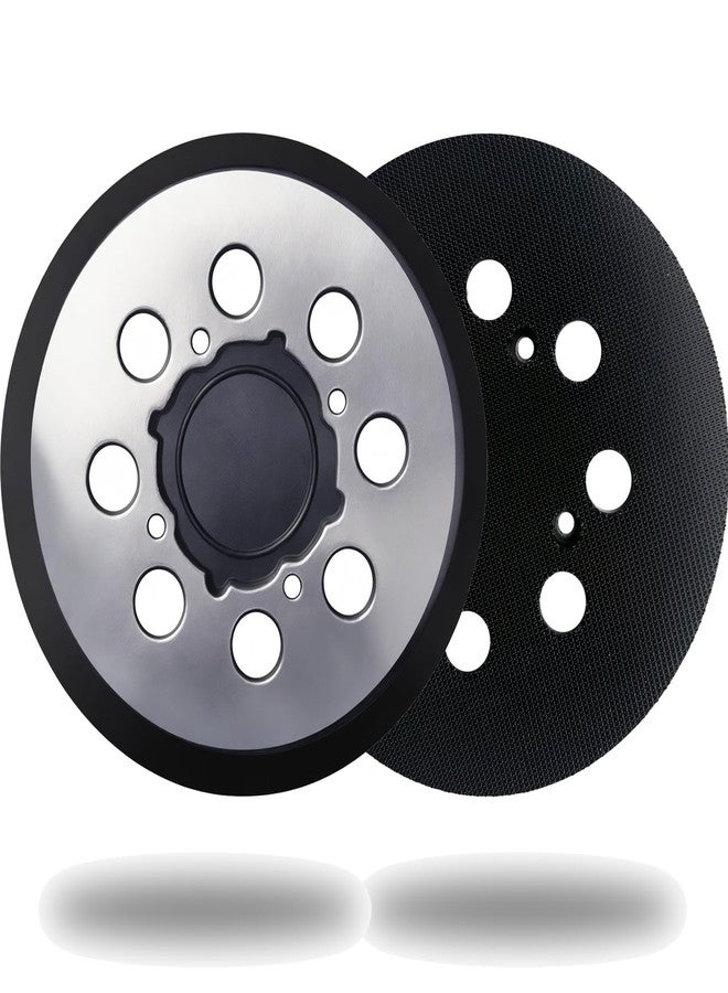 Tockrop 5 Inch 8 Hole Replacement Sander Pad for DeWalt DWE6423, 6423K, DWE6421, 6421K, DCW210B Random Orbital Sander - 2 Pack 5" Hook-&-Loop Sanding Pad for Part Number DWE64233 & N329079 - Image 1