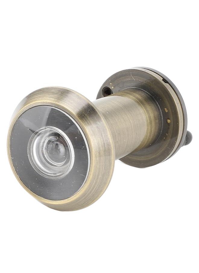 Thoraya - Door Viewer Peephole HD Lens 200° Wide Angle Safety Door Viewer with 360 Degree Private Cover Antique Bronze - Image 1