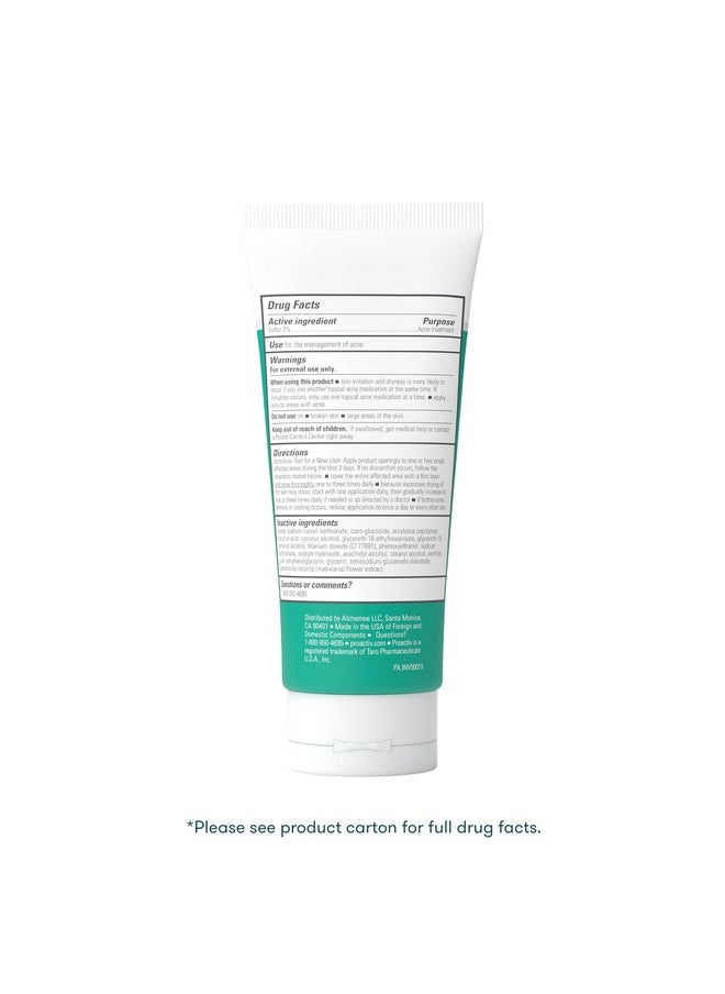 Proactiv - Clean Mineral Acne Cleanser- Sulfur Acne Treatment Face Wash For Sensitive Skin- Gentle Daily Acne Cream Facial Cleanser With Soothing Chamomile- 6Oz - Image 1