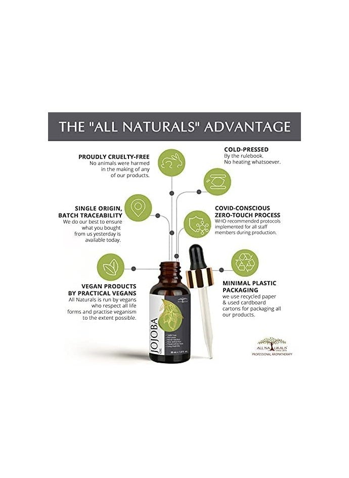 All Naturals - All Naturals - Jojoba Oil for Skin and Hair - Image 1