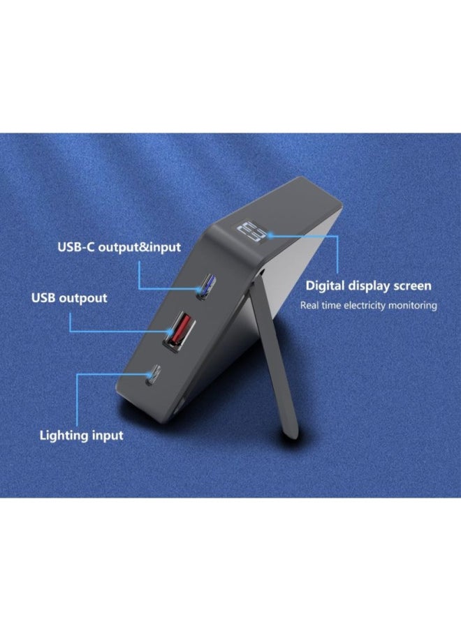 MATRIX Matrix Power Bank With Display Screen - 10000 mAh - Black - M-PD23  - Image 5