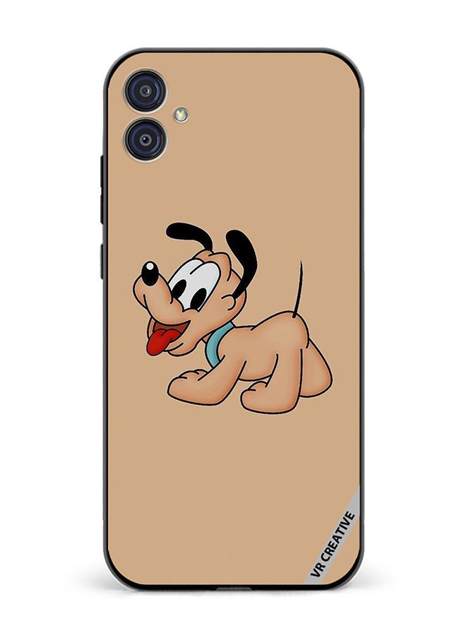 VR CREATIVE Protective Case Cover For Samsung Galaxy M04/F04 Shed Pluto Design Multicolour - Image 1