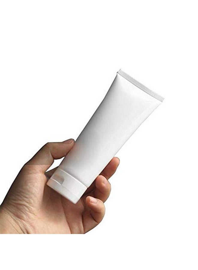 Natuworld 20Pcs 50Ml/1.7Oz Empty Refillable Plastic Squeezable Facial Cleanser Bottle Cosmetic Soft Tube Bottle Container Sample Packaging Vials With Flip Cap For Travel Lotion Shower Gel Shampoo Toiletries - Image 2