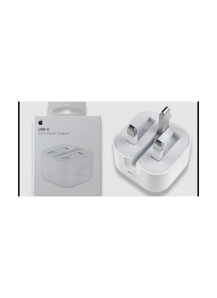 Generic - i-Phone Charger Type C PD 20W Fast USB C Charger With type c cable iPhone 15 Fast Charger Head Type-C Power Plug Universal Travel Adapter USB-C Plug for iPhone 15/15 Pro Max/15 Pro/15 Plus/14/13 - Image 1
