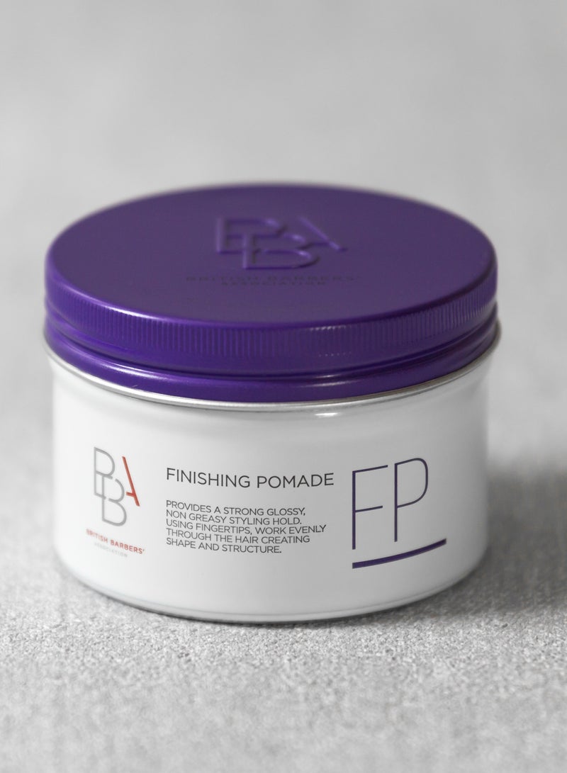 British Barbers Association BBA Finishing Pomade, 3.66 fl. oz.