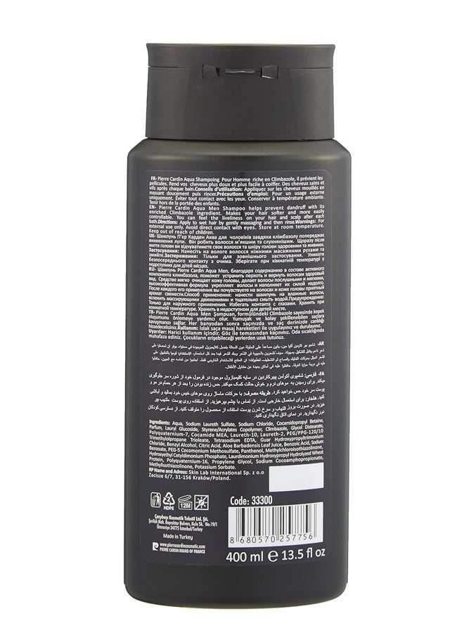 pierre cardin Men Shampoo Aqua 400ml - Image 2