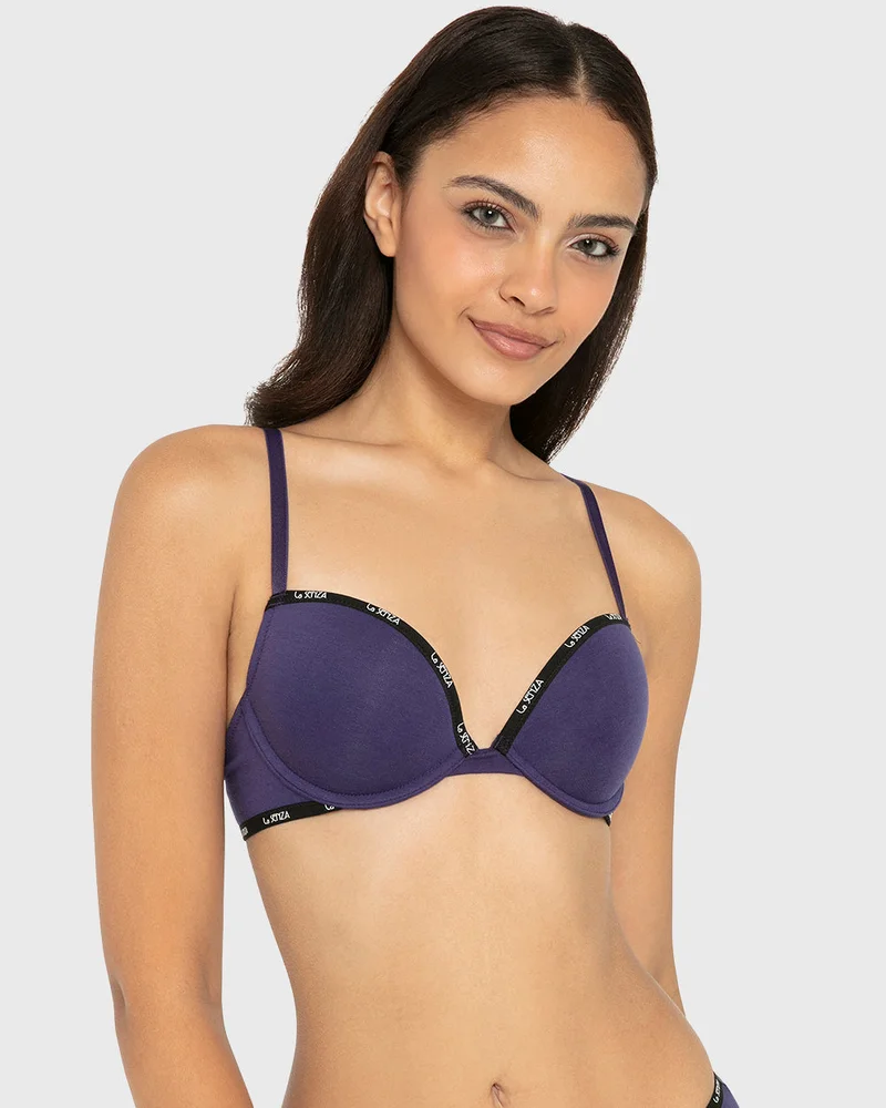 لا سينزا La Senza Push Up Wired Cotton Bra