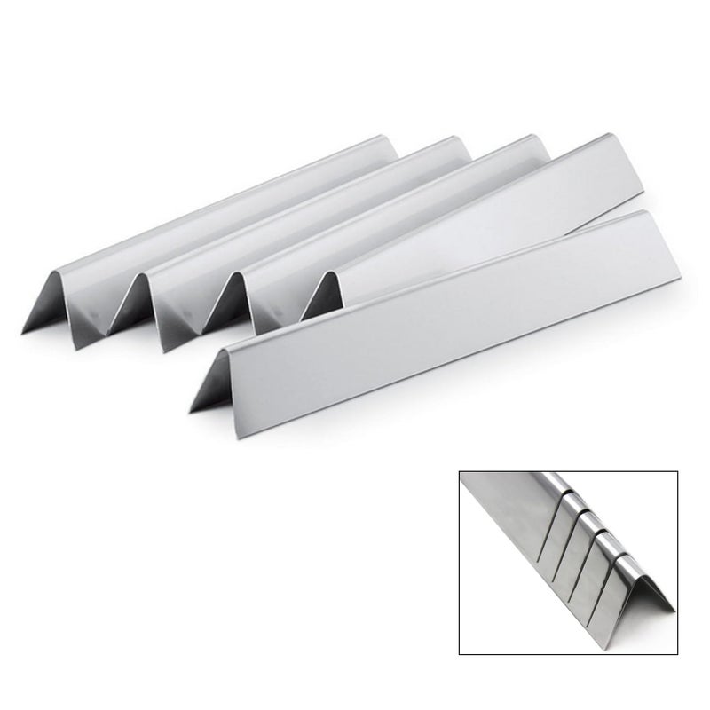 Direct Store DP103 225 Stainless Steel Flavorizer Bars Replacement for Weber 7536 Spirit 300 E310 E320 S310 S320 Spirit 700 Weber 900 Genesis Silver B CGold B C Replace for Weber 7537 65903