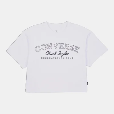 CONVERSE Women's Retro Chuck Cropped T-Shirt
