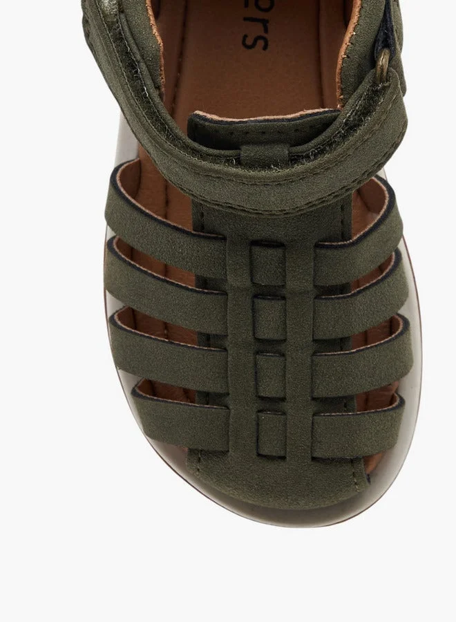 جونيورز صنادل صلبة بإغلاق بخطاف وحلقة