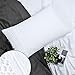 YINFUNG YINFUNG Boho Pillow Shams Standard White Macrame Tassel Pillowcase Set of 2 Fringe Crochet Decorative Tufted Cute  - Image 2
