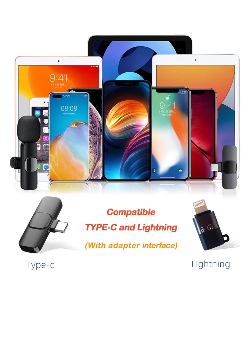 ELTRAZONE Wireless Lavalier Microphone,Wireless Clip Mic,Lapel Clip-on Microphone, for Smartphone, Laptop, Video Recording, Tiktok, Facebook Live, YouTube Live Stream - Image 5