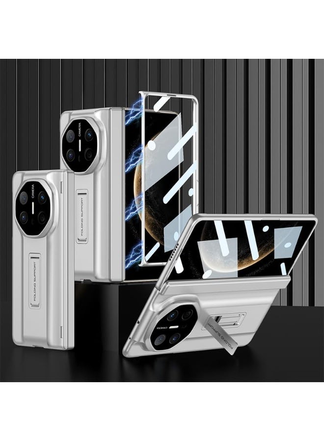 general for Huawei Mate X6 Magnetic Hinge Case,Built-in Kickstand  Screen Protector Hard PC Full Body Protective Case for Huawei Mate X6 - Image 1