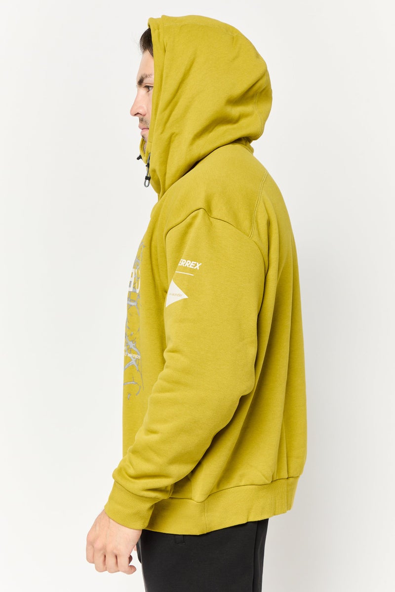 Adidas Adidas x Terrex Men Sportswear Fit Long Sleeve Outdoor Hoodies, Multicolor  - Image 3