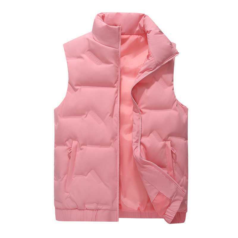 2022 New 80 Down White Duck Down Grey Duck Down Collar Vest Fashion Casual Couple'S Waistcoat For Men And Women - Image 3
