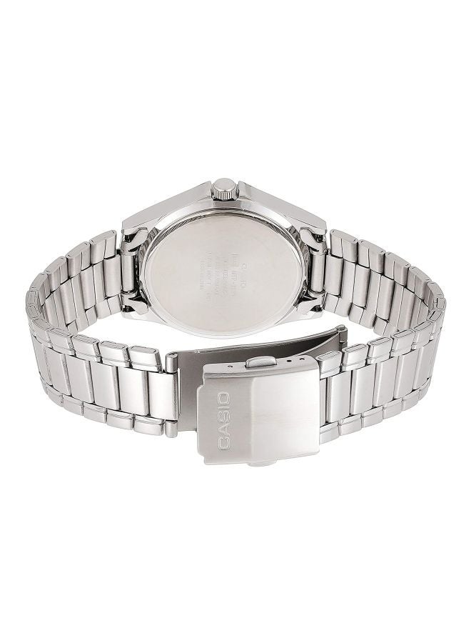 CASIO Men Water Resistant Stainless Steel Analog Watch Mtp-1239D-2ADF - Image 2