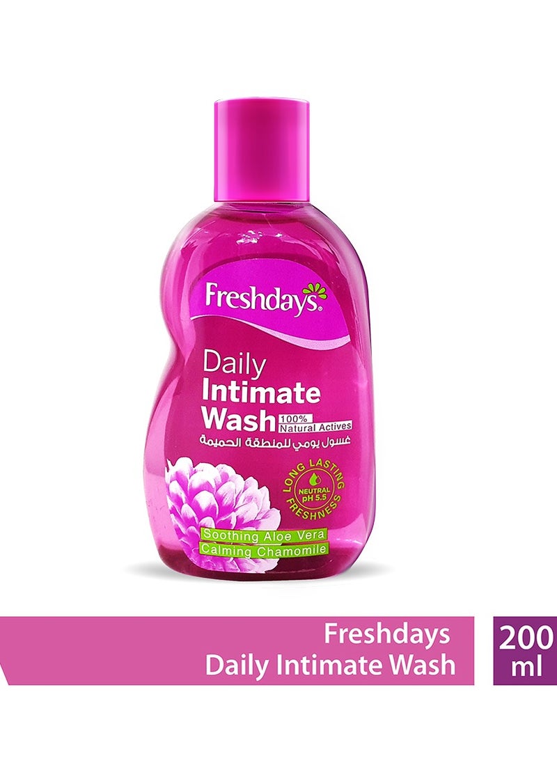 Freshdays - Daily Intimate Wash 200ml - Image 1