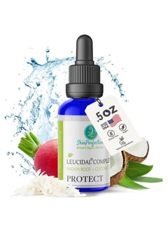 Skin Perfection Leucidal Complete Radish Root + AMTicide Coconut Ferment DIY Homemade Skincare Natural Alternative to Synthetic Preservatives Cosmetic Beauty Products Skin Perfection .5 oz, 300 drops 