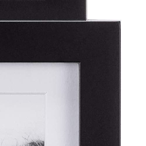 Malden International Designs 8306-40 Collage Picture Frame, 4 Option, 2-4x6 & 2-5x7, Black - Image 3